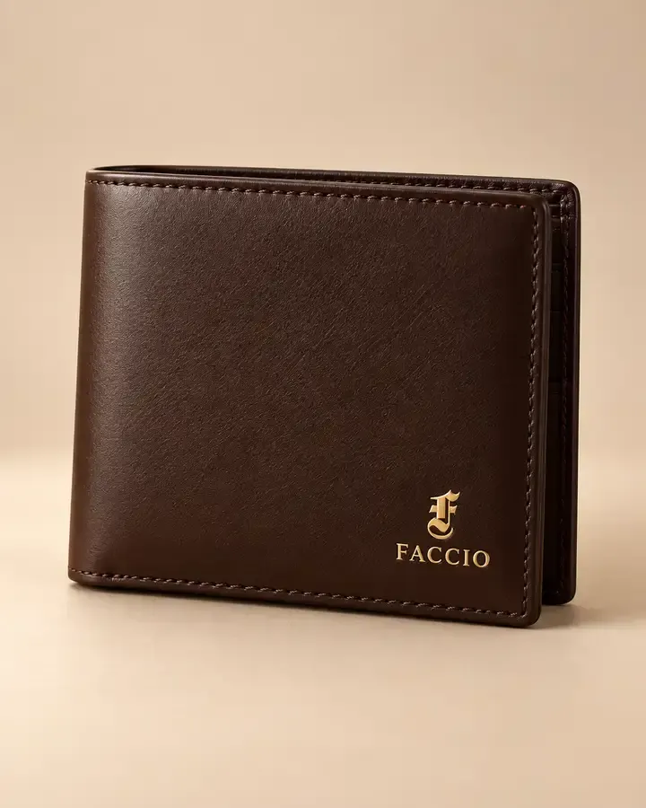 Faccio Men's Classic Bifold Wallet