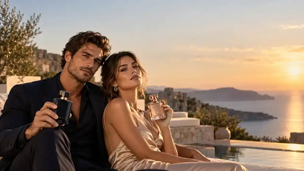 Faccio evening fragrance editorial