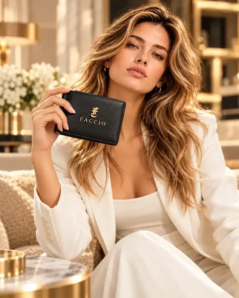Faccio wallet editorial