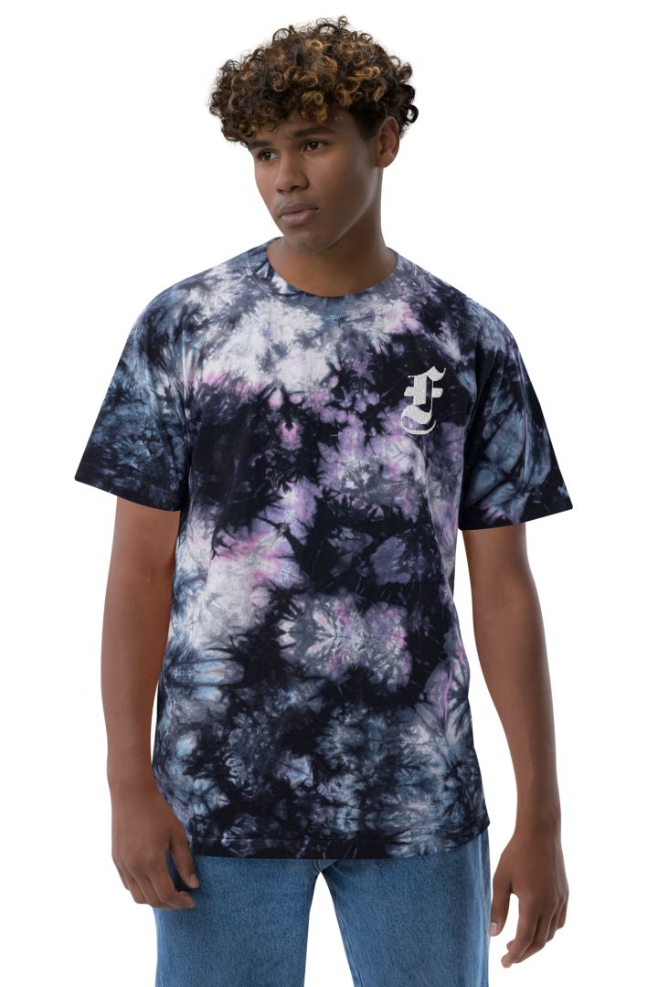 Oversized tie-dye t-shirt
