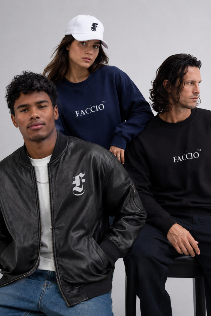 Faccio Core Heavyweight Pullover Hoodie detail
