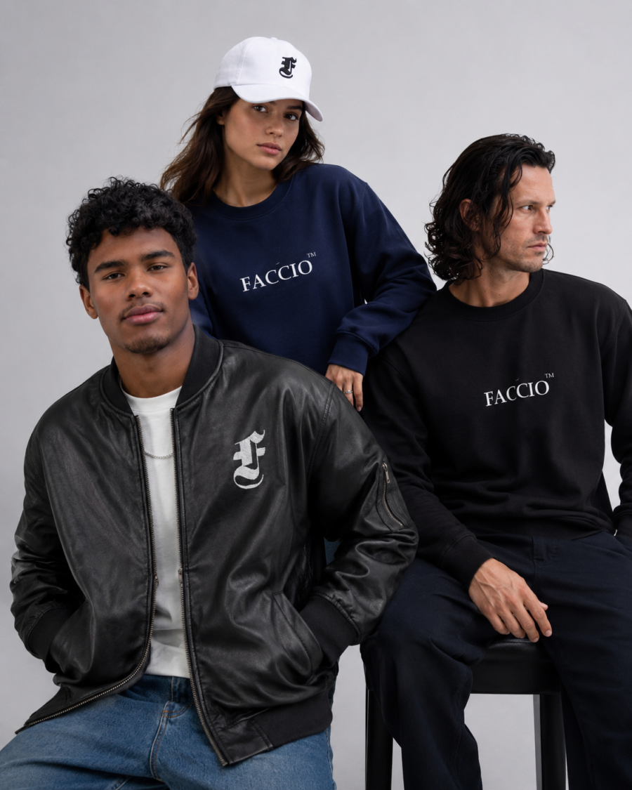 Faccio Core Heavyweight Pullover Hoodie detail